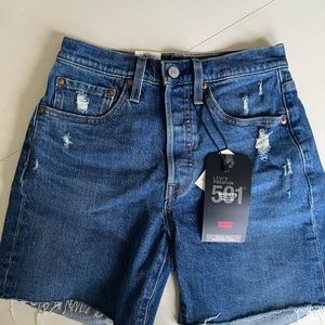 Levi Strauss 501 Denim Shorts NWT
